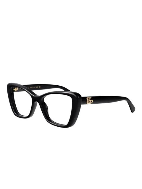 Gucci Eyewear cat-eye frame glasses - Black - zdjęcie produktu nr 2