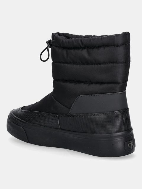 Calvin Klein śniegowce VULC FLATF SNOWBOOT NYLON kolor czarny YW0YW01977