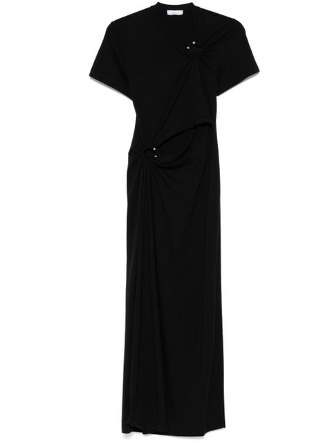 Rabanne jersey midi dress - Black - zdjęcie produktu nr 1