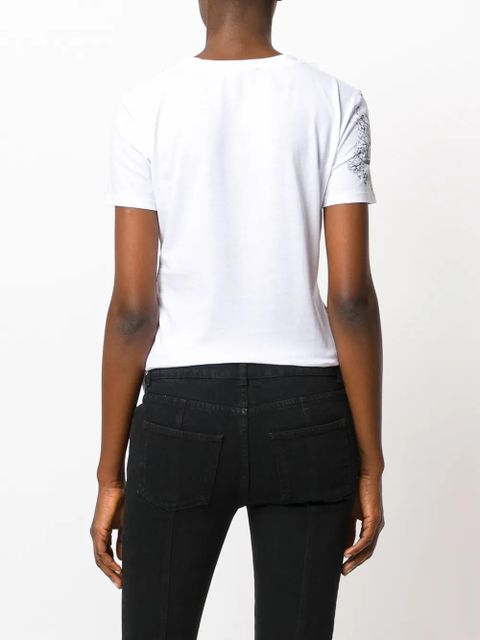 Alexander McQueen woodland print T-shirt - White