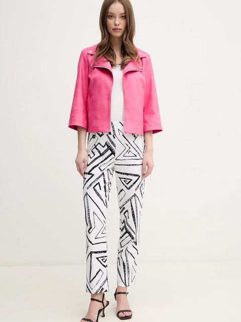 Joseph Ribkoff kurtka kolor różowy przejściowa 251908 - zdjęcie produktu nr 2