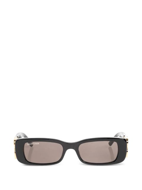 Balenciaga Eyewear rectangle-frame sunglasses - Black - zdjęcie produktu nr 1