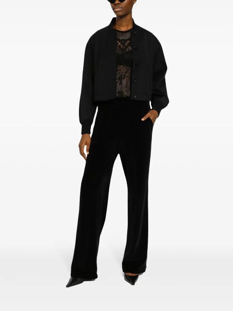 Dolce & Gabbana lace knitted top - Black - zdjęcie produktu nr 2