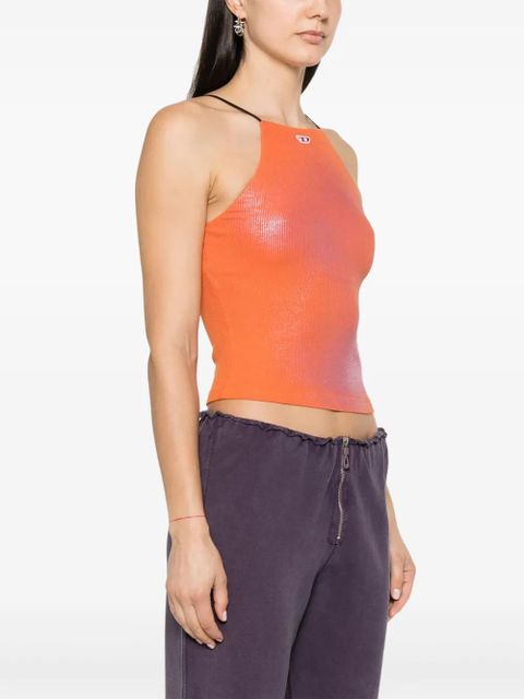 Diesel T-Wami ribbed-knit top - Orange