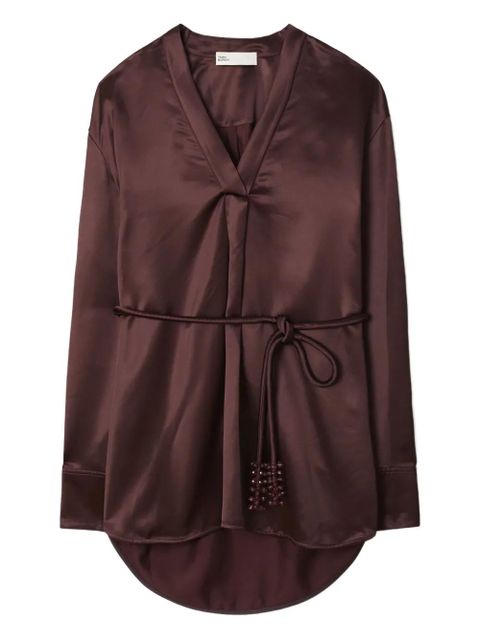 Tory Burch asymmetric top - Brown - zdjęcie produktu nr 1