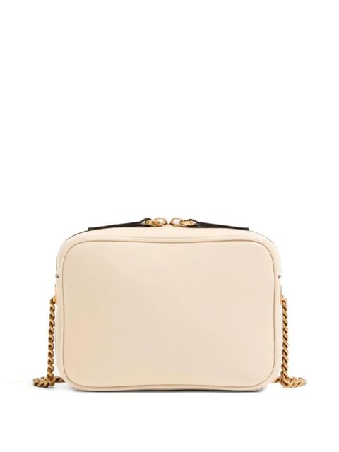 Valentino Garavani logo-embellished crossbody bag - White