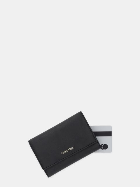 Calvin Klein portfel damski kolor czarny LV04F1117G - zdjęcie produktu nr 2