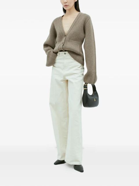 KHAITE The Scarlet cashmere cardigan - Neutrals