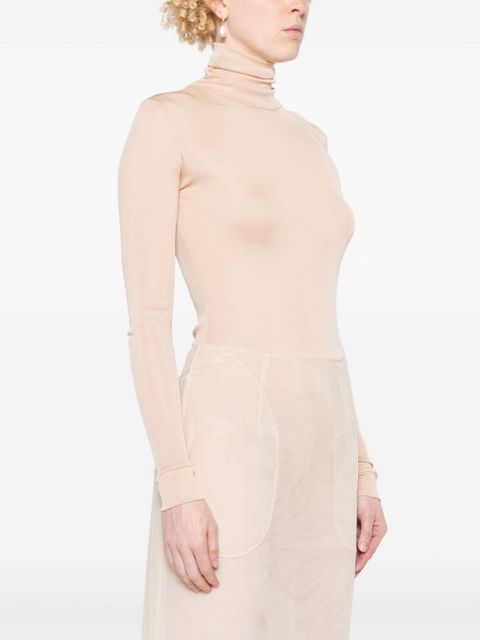 Maison Margiela four stitch-logo bodysuit - Neutrals
