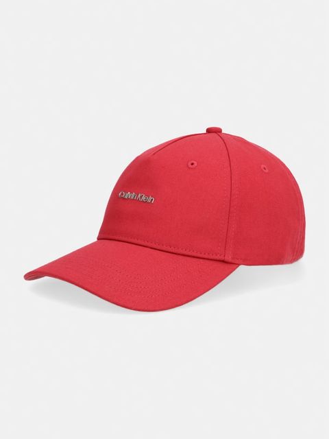 Calvin Klein czapka bejsbolówka bawełniana - zdjęcie produktu nr 1