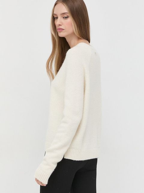 BOSS sweter z domieszką wełny Febisan