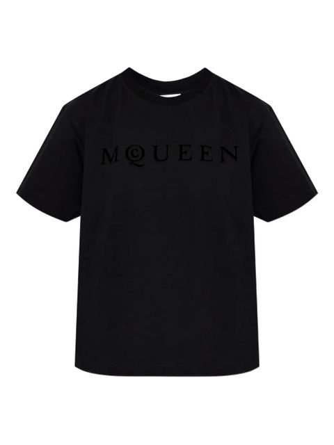 Alexander McQueen logo-print T-shirt - Black - zdjęcie produktu nr 1