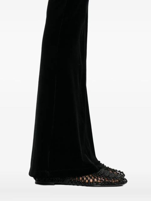 Maje flared trousers - Black