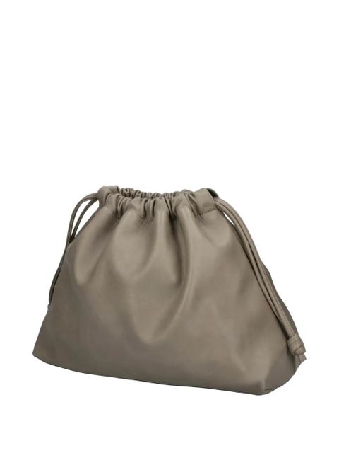 The Frankie Shop Morgan drawstring clutch bag - Green
