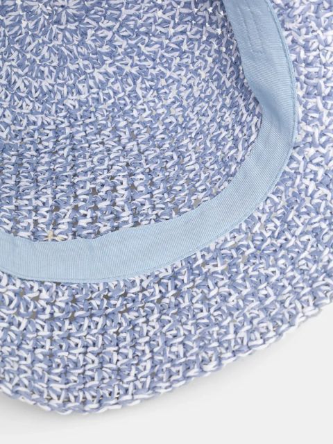 Tommy Hilfiger kapelusz kolor niebieski AW0AW17136