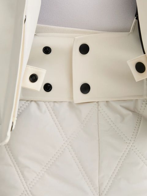 BOSS kurtka kolor beżowy zimowa 50549047