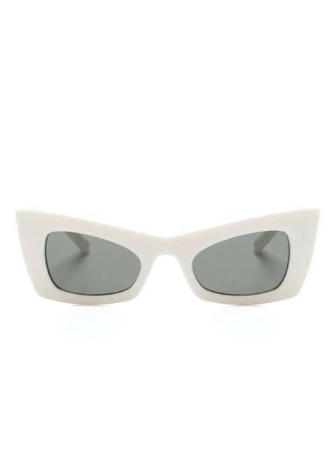 Saint Laurent Eyewear Classic cat-eye sunglasses - White - zdjęcie produktu nr 1