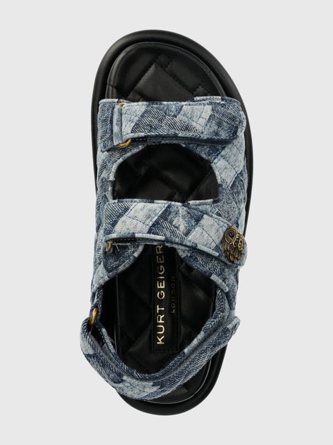 Kurt Geiger London sandały Orson damskie kolor niebieski 3469688669