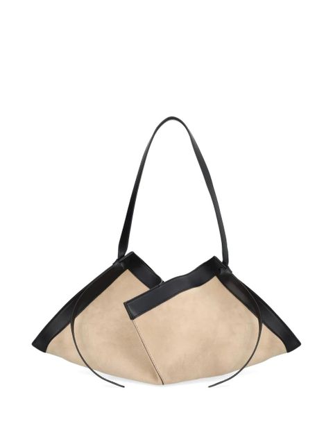 Yuzefi Wonton suede shoulder bag - Neutrals - zdjęcie produktu nr 2