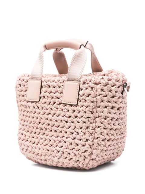 Moncler mini Caradoc tote bag - Pink