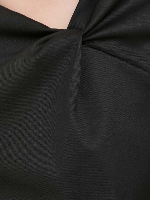 Trussardi sukienka kolor czarny mini prosta