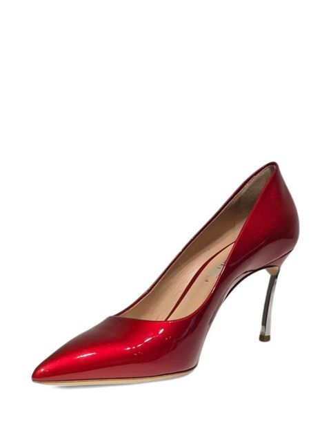 Casadei pointed-toe stiletto heeled pumps - Red - zdjęcie produktu nr 2
