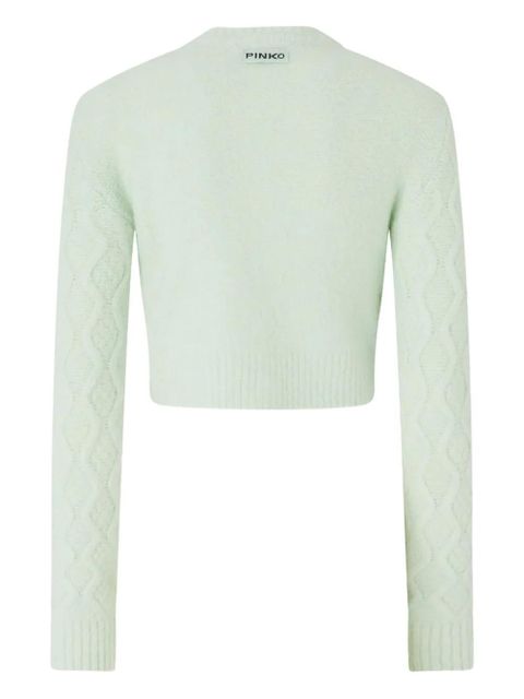 PINKO Dixie Girl buttoned cardigan - Blue - zdjęcie produktu nr 2