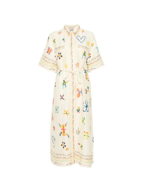 ALEMAIS Sidi shirt dress - Yellow