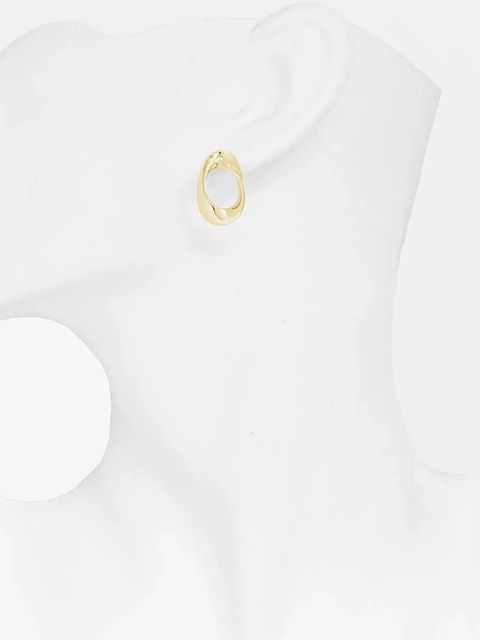 Answear.LAB kolczyki srebrne pozłacane - zdjęcie produktu nr 1