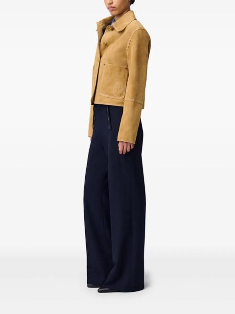 Claudie Pierlot flared sailor trousers - Blue
