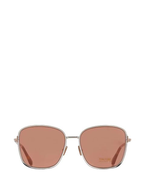 TOM FORD square full-rim sunglasses - Silver - zdjęcie produktu nr 1