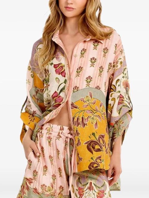 Agua By Agua Bendita Chrissy Aura Sprinted shirt - Neutrals - zdjęcie produktu nr 1