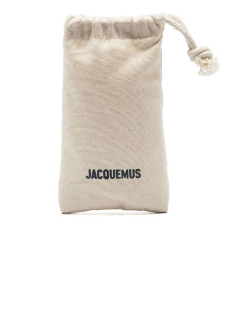 Jacquemus rectangle-frame sunglasses - Black