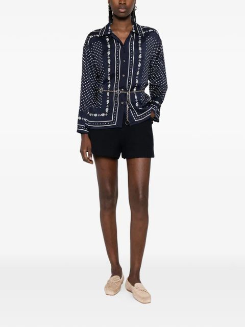 Maje polka-dot long-sleeve shirt - Blue - zdjęcie produktu nr 2