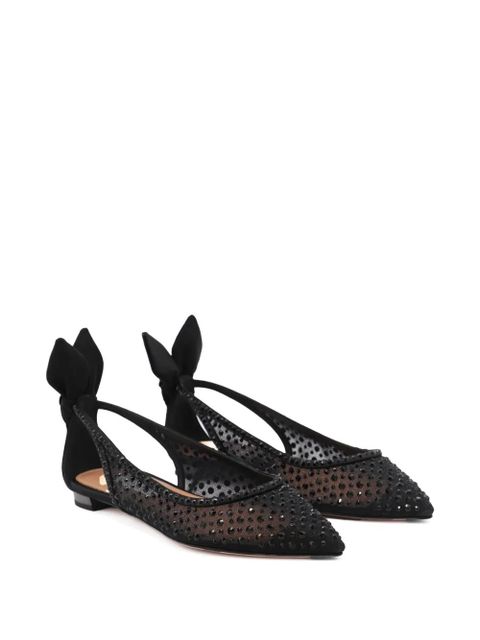 Aquazzura Bow Tie ballet flats - Black