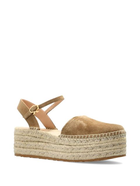 Gianvito Rossi round-toe platform espadrille - Neutrals - zdjęcie produktu nr 2