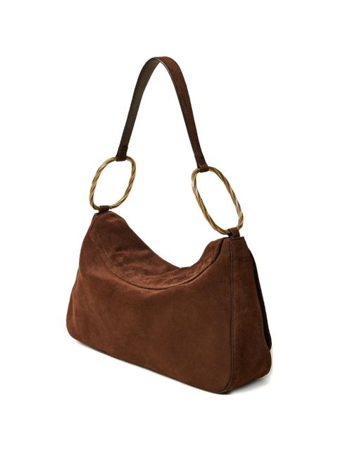 TWINSET ring-detail shoulder bag - Brown - zdjęcie produktu nr 1