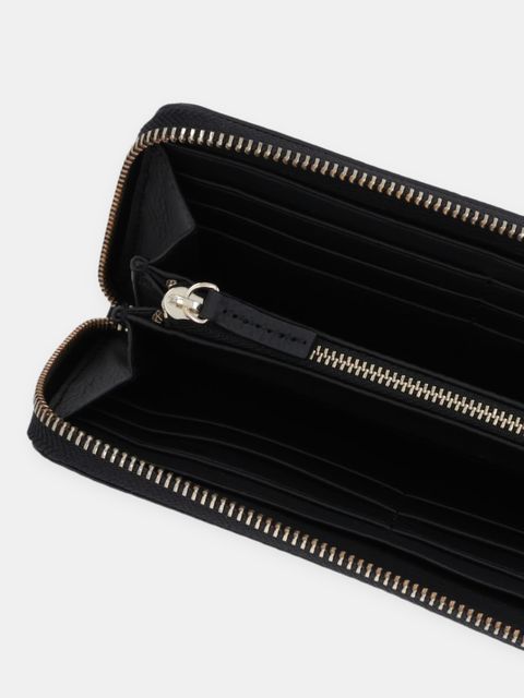 BOSS portfel skórzany Lenah Ziparound