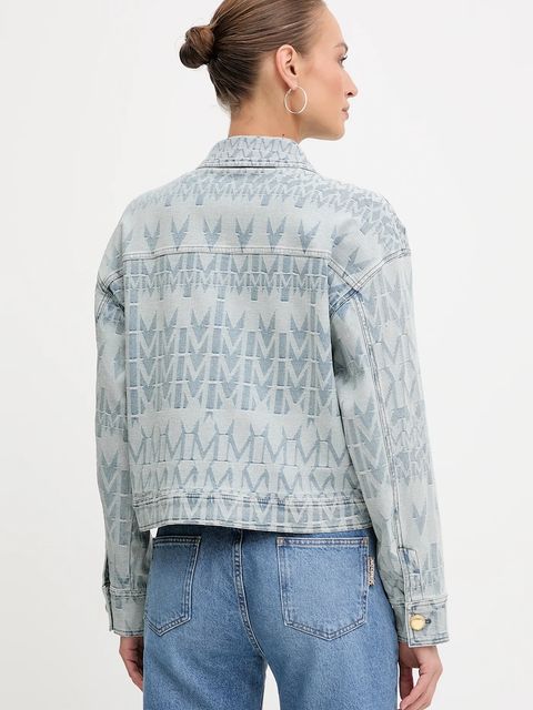 Marciano by Guess kurtka jeansowa SARAH kolor niebieski przejściowa 5YGN11 7354A