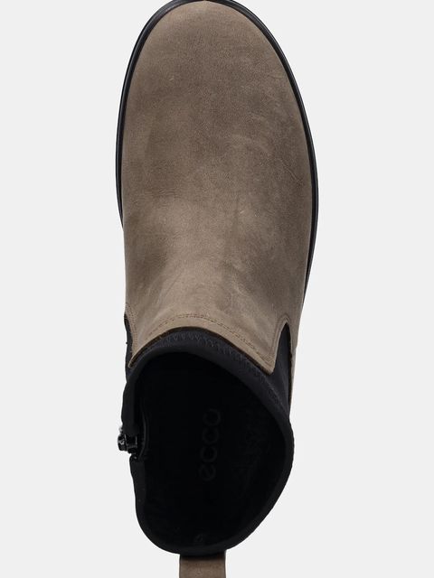 Ecco sztyblety Soft 7 Tred Chelsea Gtx kolor zielony na płaskim obcasie 450463-02559 - zdjęcie produktu nr 2