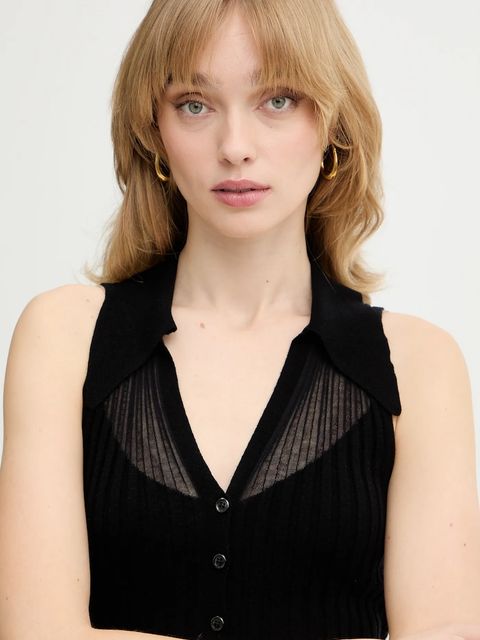 Pinko top z dodatkiem wełny