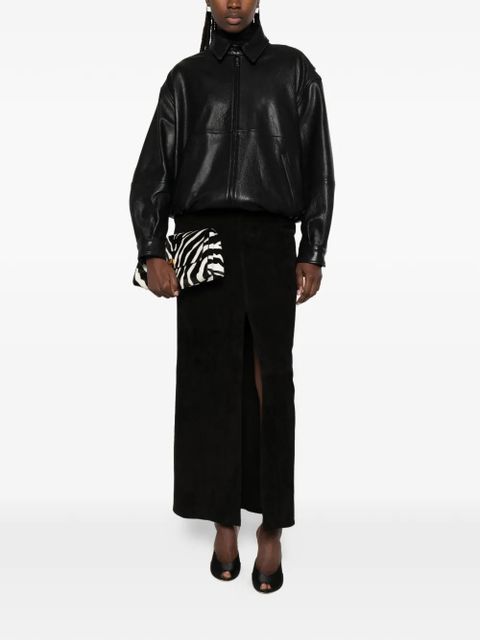 Nour Hammour Doran leather jacket - Black - zdjęcie produktu nr 2