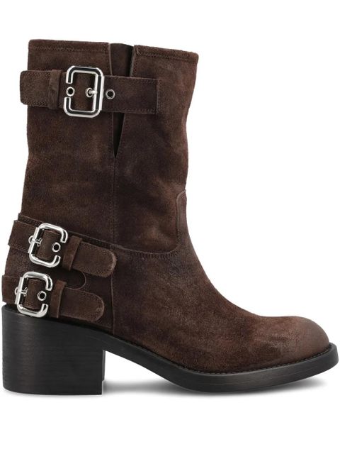 Chloé 60mm Dakota ankle boots - Brown - zdjęcie produktu nr 1