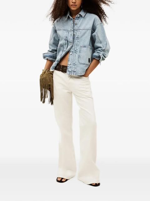 Ba&Sh Juno patch-pocket jacket - Blue - zdjęcie produktu nr 2