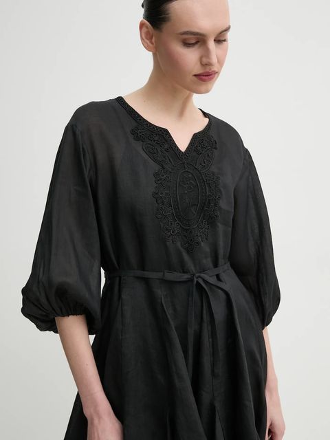 ISABELLE BLANCHE sukienka lniana - zdjęcie produktu nr 2