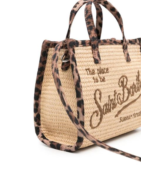 MC2 Saint Barth mini Vivian tote bag - Neutrals
