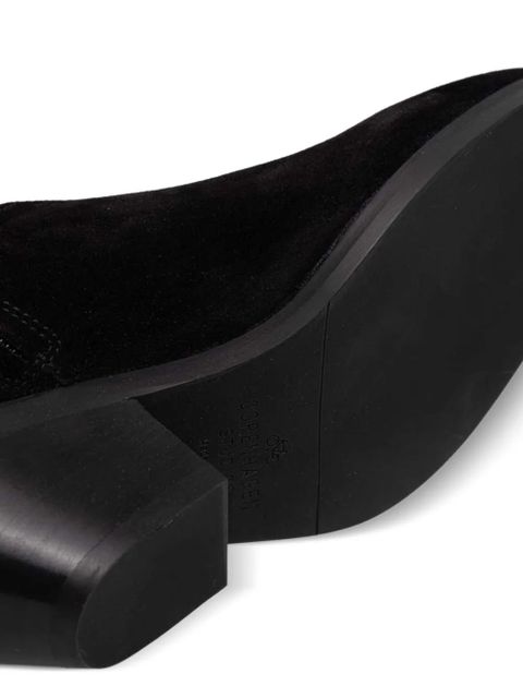 Copenhagen CPH237 pointed-toe suede boots - Black