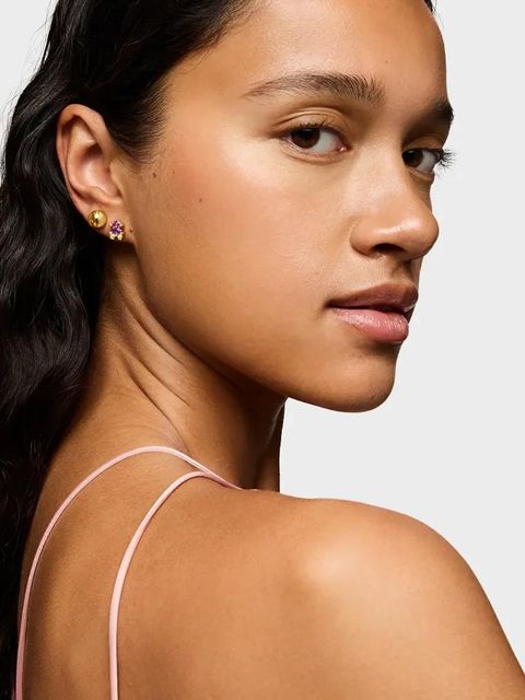 Tous kolczyki ze srebra pokrytego złotem Bold Bear Lab 1004255300