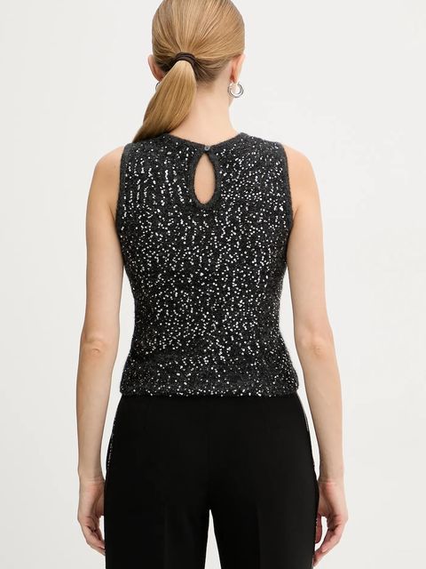 Marella kamizelka z dodatkiem wełny damski kolor szary 2523366382200 - zdjęcie produktu nr 2