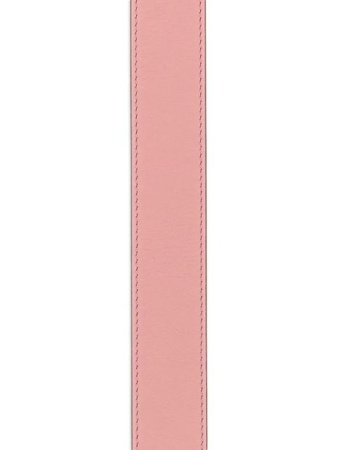 Valentino Garavani V-logo Signature leather belt - Pink - zdjęcie produktu nr 2